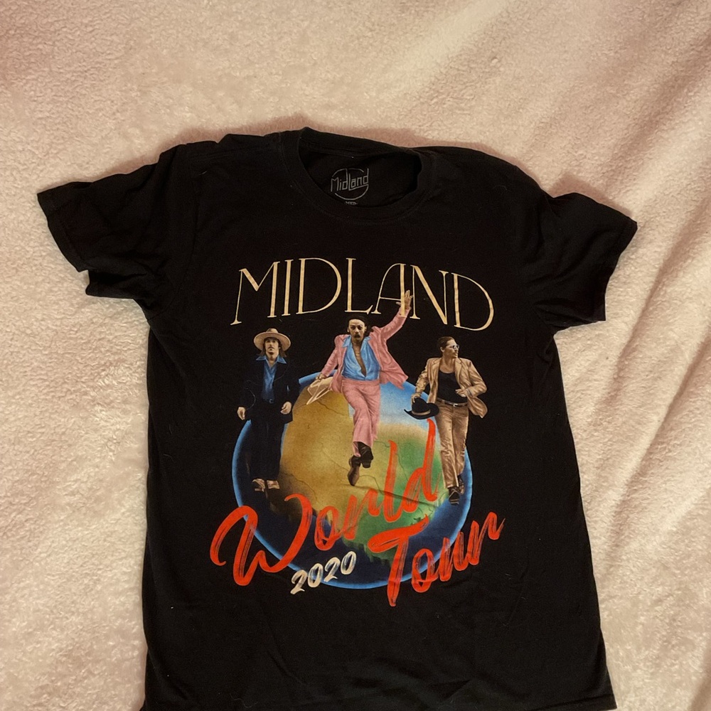 Midland World Tour 2020 Black T-Shirt